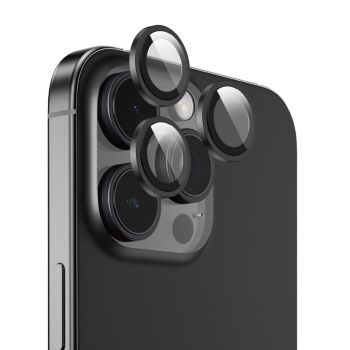 Green Lion HD Plus Camera Lens for iPhone 16 Pro/Pro Max - Black