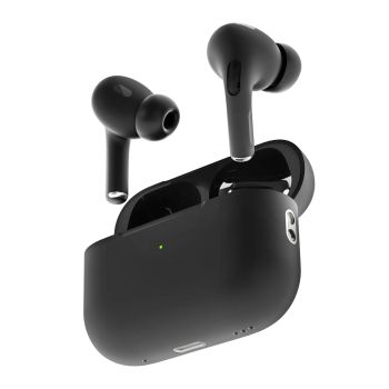 Porodo Blue Earbuds Pro 2 with Swipe Volume -Black