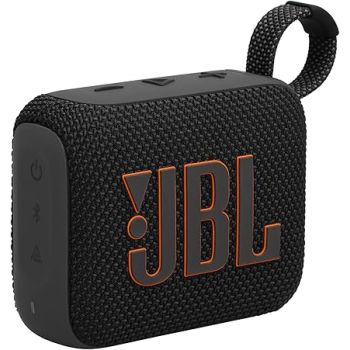 JBL GO 4 Portable Waterproof Wireless Speaker Black (IMP)