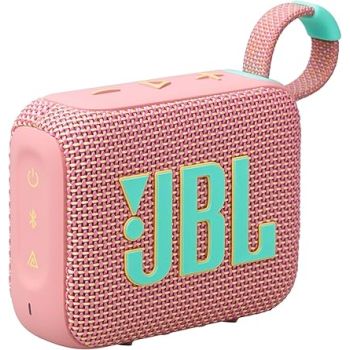 JBL GO 4 Portable Waterproof Wireless Speaker Pink