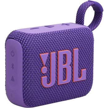 JBL GO 4 Portable Waterproof Wireless Speaker Purple (IMP)