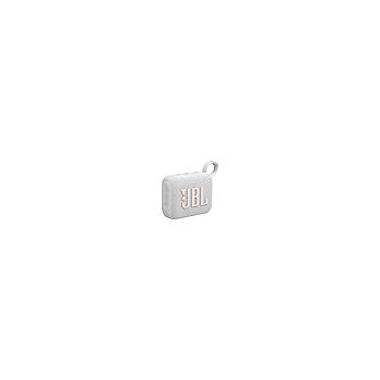JBL GO 4 Portable Waterproof Wireless Speaker White