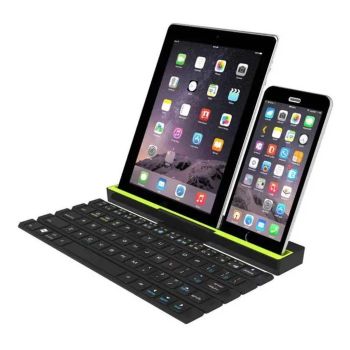 Green Multi Functional Rollable Wireless Arabic/English Keyboard