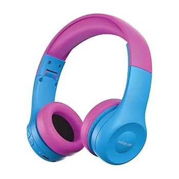 Green Lion GK-100 Kids Wireless Headphone-Blue/Pink