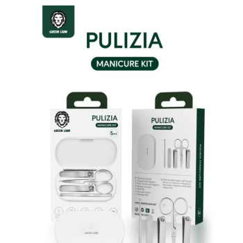 Green Pulizia 5 In 1 Manicure Kit