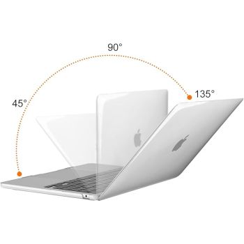 Tough Shell Hard Case for MacBook Air 13.6 Inches Brown