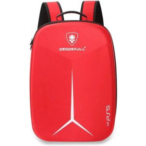 PS5 Dead Skull Back Pack For Slim  Red