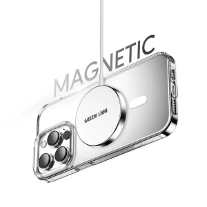 Green 360 Anti Shock Creative Magnetic Case For iPhone 14 Max
