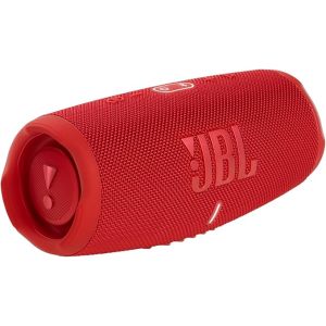 JBL Charge 5 Splashproof Portable Bluetooth Speaker-Red(IMP)