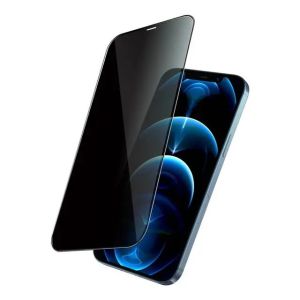 Green 9H Steve Privacy Full Glass Screen Protector For iPhone X/Xs/11 Pro-Black