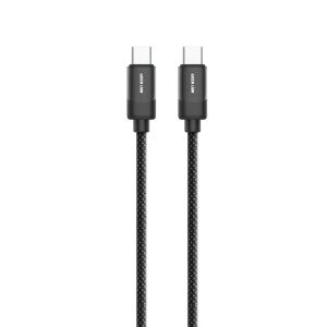 Green Lion USB-C to USB-C Braided Cable 60W 1M-Black