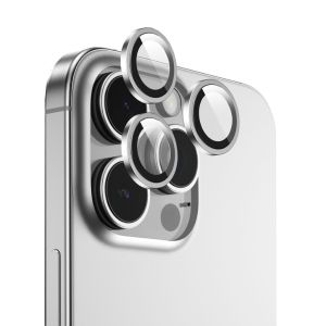 Green Lion HD Plus Camera Lens for iPhone 16 Pro/Pro Max - Silver