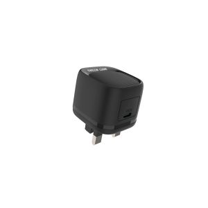 Green Lion PD 20W USB-C Wall Charger with USB-C to Lightning Cable -Black
