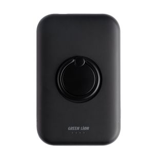 Green Lion Power Ring Fast Charging Power Bank 5000mah Pd 20w Black