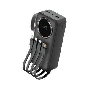 Green Lion Power Pulse 30000mah Power Bank PD 22.5 - Black