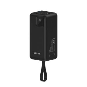 Green Power Tank Power Bank 50,000mah Pd 22.5w - Black