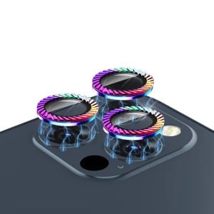 Green Lion Rainbow Camera Lens Transparent for iPhone 12 Pro