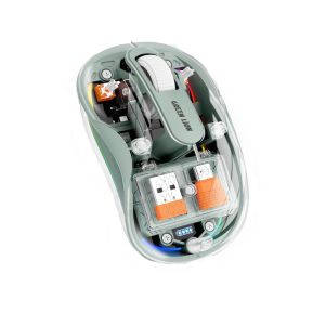 Green Lion Turtle Mouse 2400 DPI - Green