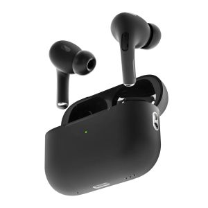Porodo Blue Earbuds Pro 2 with Swipe Volume -Black