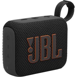 JBL GO 4 Portable Waterproof Wireless Speaker Black
