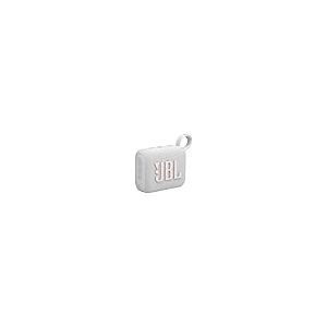 JBL GO 4 Portable Waterproof Wireless Speaker White