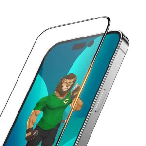 Green Lion 3D Pet HD Glass Screen Protector for iPhone 14 Max