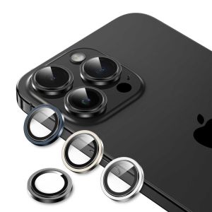 Green Lion HD Plus Camera Lens for iPhone 15 Pro/Pro Max - Black