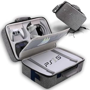 PS5 Hard Shell Carry Case Grey