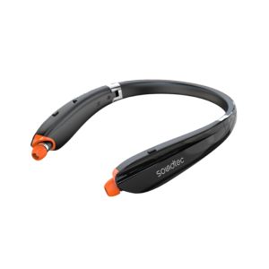 Porodo Soundtec Bluetooth Neck Band with Extendable Earbuds - Black