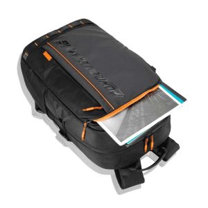 Porodo Gaming PU Laptop Backpack with Usb-C Port and PS5 Compartment Black