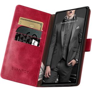 Leather Case for Samsung Galaxy S10 Plus