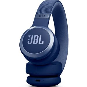 JBL Live 670nc Wireless Over-Ear Noise Cancelling Headphones Blue