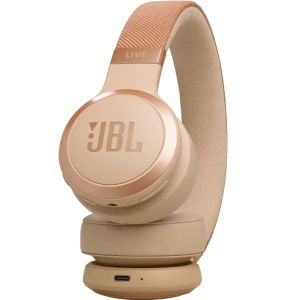 JBL Live 670NC Wireless Over-Ear Noise Cancelling Headphones Sand Stone