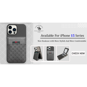 Santa Barbara Polo & Racquet Clue Stylish Grip and Slip Protective Case for iPhone 14 Max