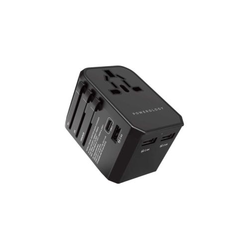 Powerology Universal Travel Adapter PD 45W