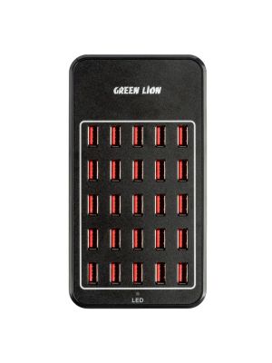 Green Lion Miltiport 25 Charging Station 150W Black