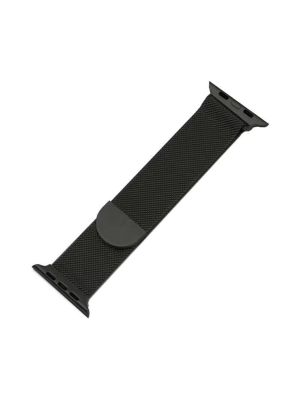 Green Lion Milanese Loop Strap for iWatch -Black