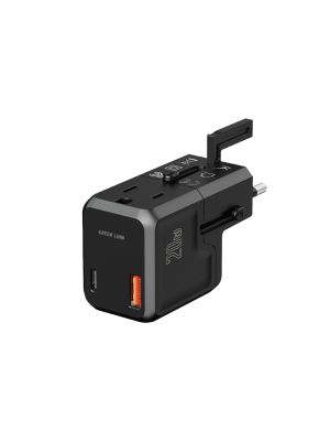 Green Lion Mini Travel Adapter PD 20W - Black