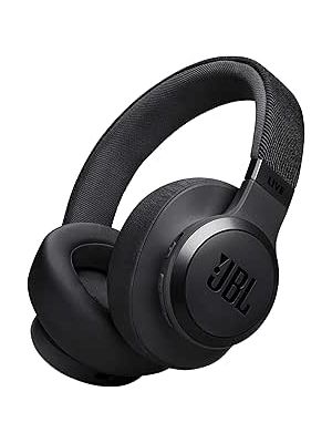 JBL Live 770NC Wireless Over-Ear Noise Cancelling Headphones - Black