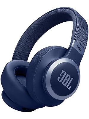 JBL Live 770NC Wireless Over-Ear Noise Cancelling Headphones Blue