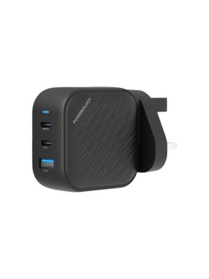 Powerology Gan Ultimate Dual PD Charger 65W - Black