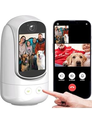 Video Calling Smart Camera White